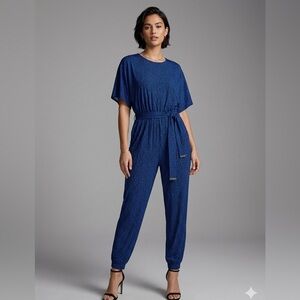 Michael kors  Jumpsuit with Tie Waist in size medium